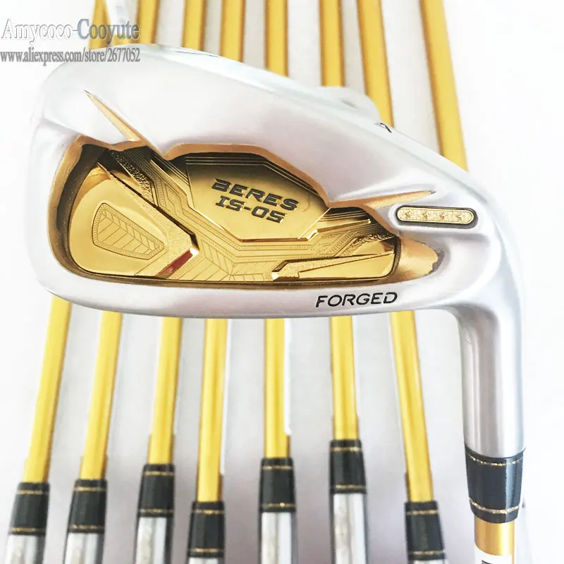 Новые гольф-клубы HONMA Golf S-05 4 звезды утюги для гольфа 4-11AS HONMA Golf графитовый Вал клубов и Утюги головные уборы Cooyute