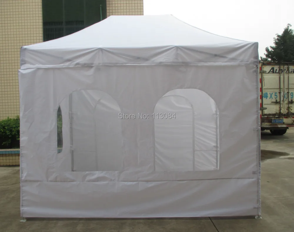 

Aluminum Frame 2m x 3m Promotion Event Exhibition Pop Up Gazebo Easy Up Tent Awning Canopy Marquee with Arch Church Windows