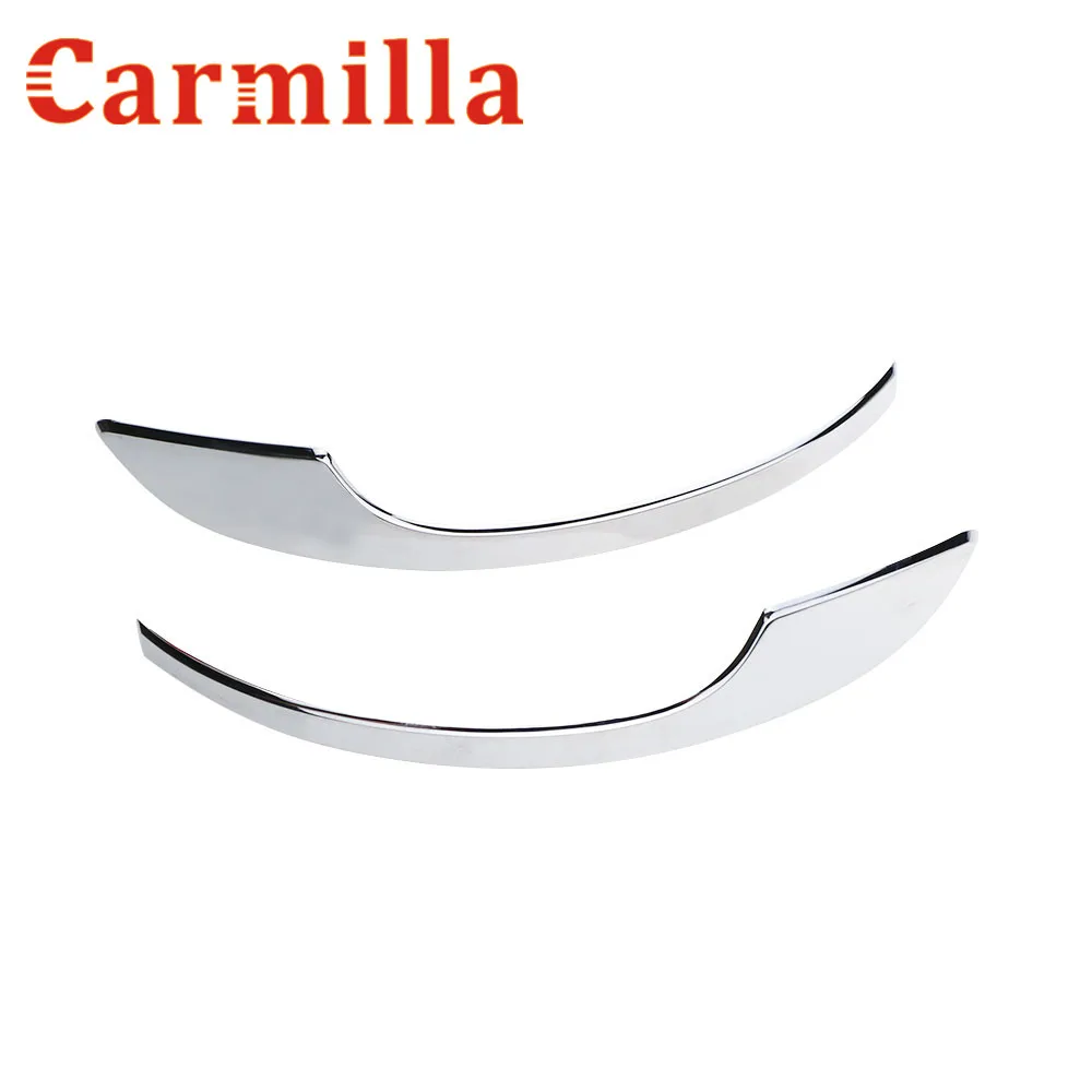 Автомобильная Поворотная фара Carmilla хромированные боковые зеркала полоса