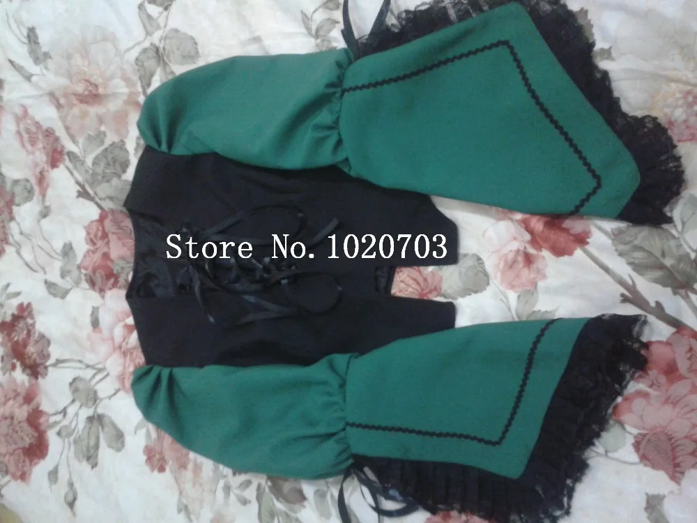Женский костюм для косплея Rozen Maiden Suiseiseki зеленое платье|costume sword|costume vampirecostumes fairytale