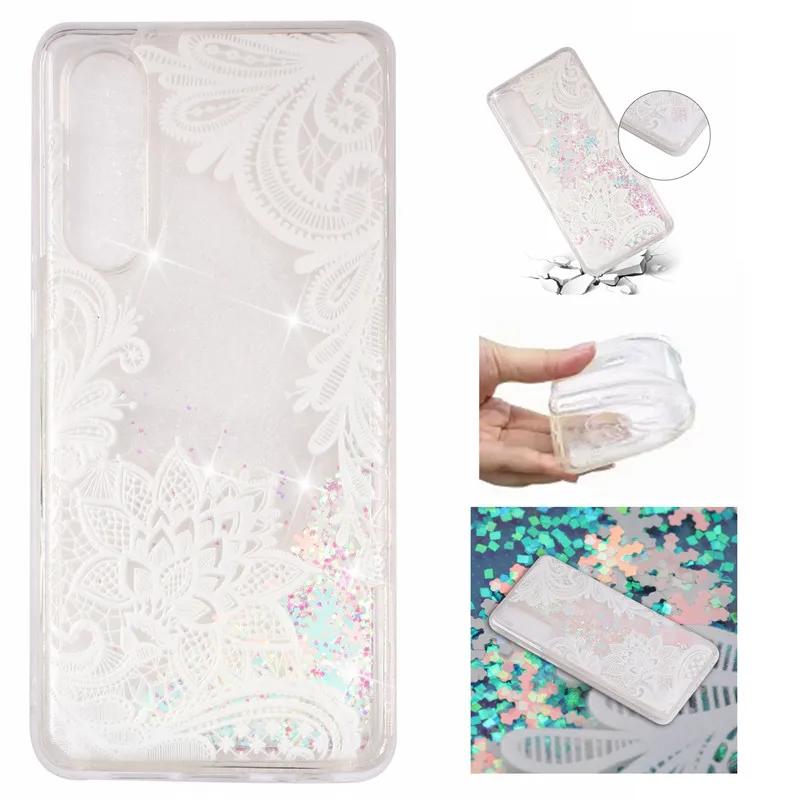 FLYKYLIN чехол с единорогом для huawei P30 Pro чехол s для huawei P20 Lite Coque on P20 чехол Блестящий динамический жидкий силиконовый чехол