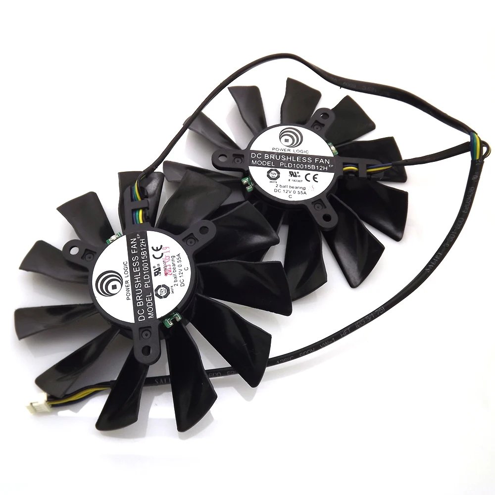 PLD10015B12H DC 12V 0.55A 94mm VGA вентилятор для MSI GTX680 R9-280X GTX770 Графический двойной охлаждения 4