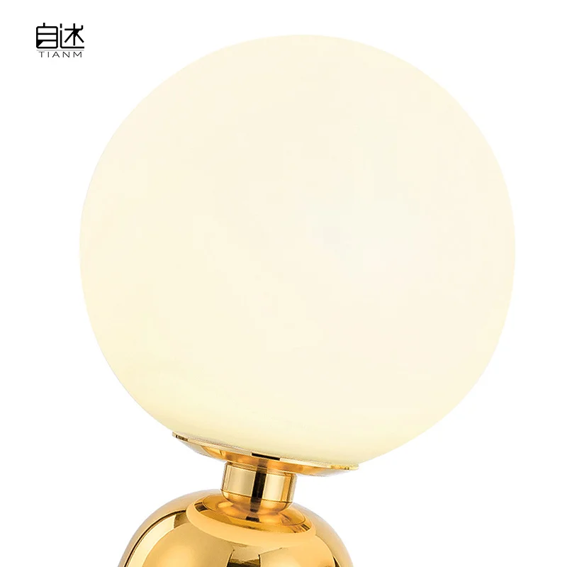 Современные настольные лампы для столовой гостиной дымчато серые стеклянные