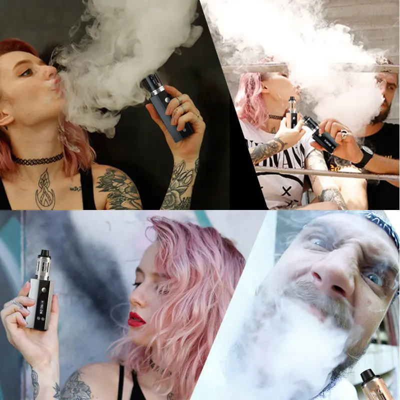 80 Вт Vape поле Mod кальян вейпер с 2600 мАч батарея электронная сигарета комплект для 2