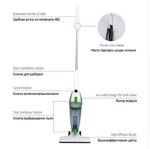 

Free shipping Parts vacuum cleaner addition mites pet hair absorption push rod high power small handheld vacuum cleaner NEW
