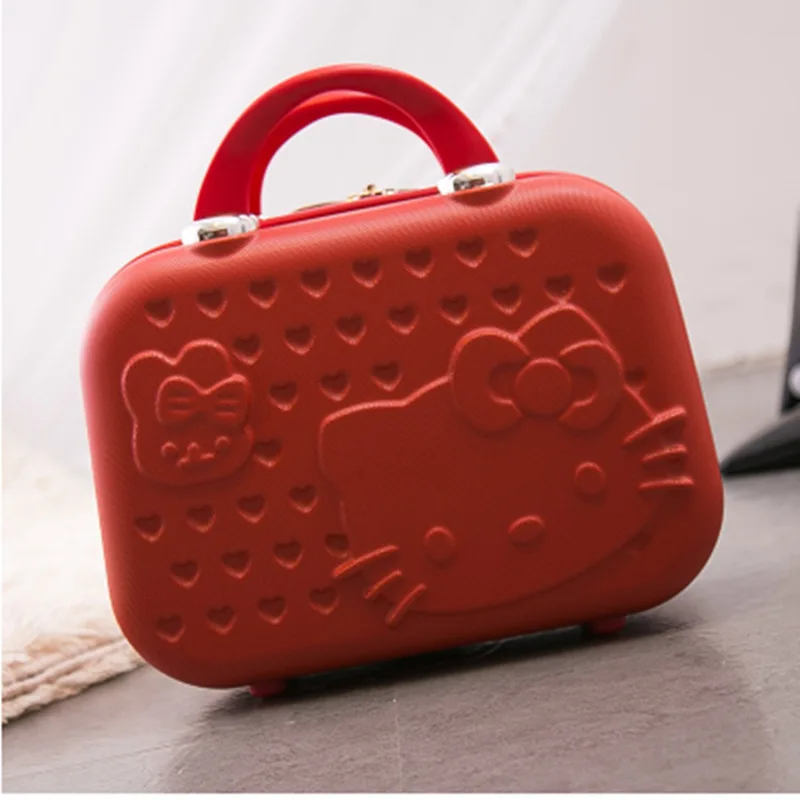Neceser hello kitty Ms. косметический чехол/Сумка для макияжа для деловых поездок чехол для костюма/чехол для костюма с героями мультфильмов для девочек/чехол для костюма для студентов