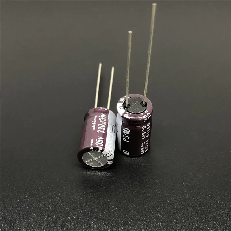5 шт./50 шт. 330 МКФ 35 в NICHICON PS серия 10x16 мм низкое сопротивление 35v330мкф алюминиевый