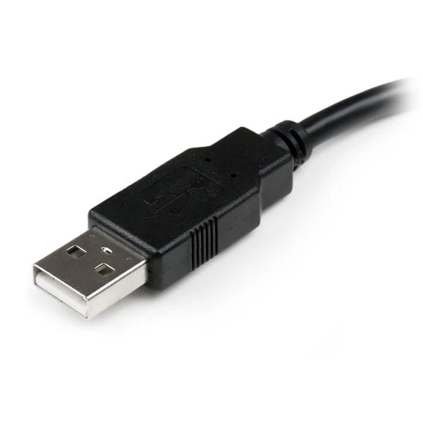 StarTech.com Cable de 0 15m ExtensiOn Alargador USB 2.0 - Macho a Hembra A Extensor Negro |