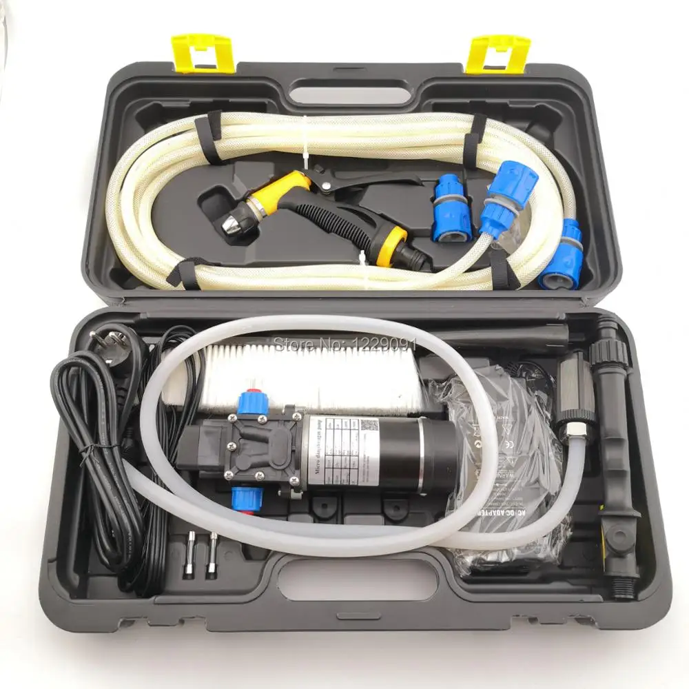 Pаспродажа Портативная Автомойка высокого давления, 100 Вт, 12 В, с водяным насосом