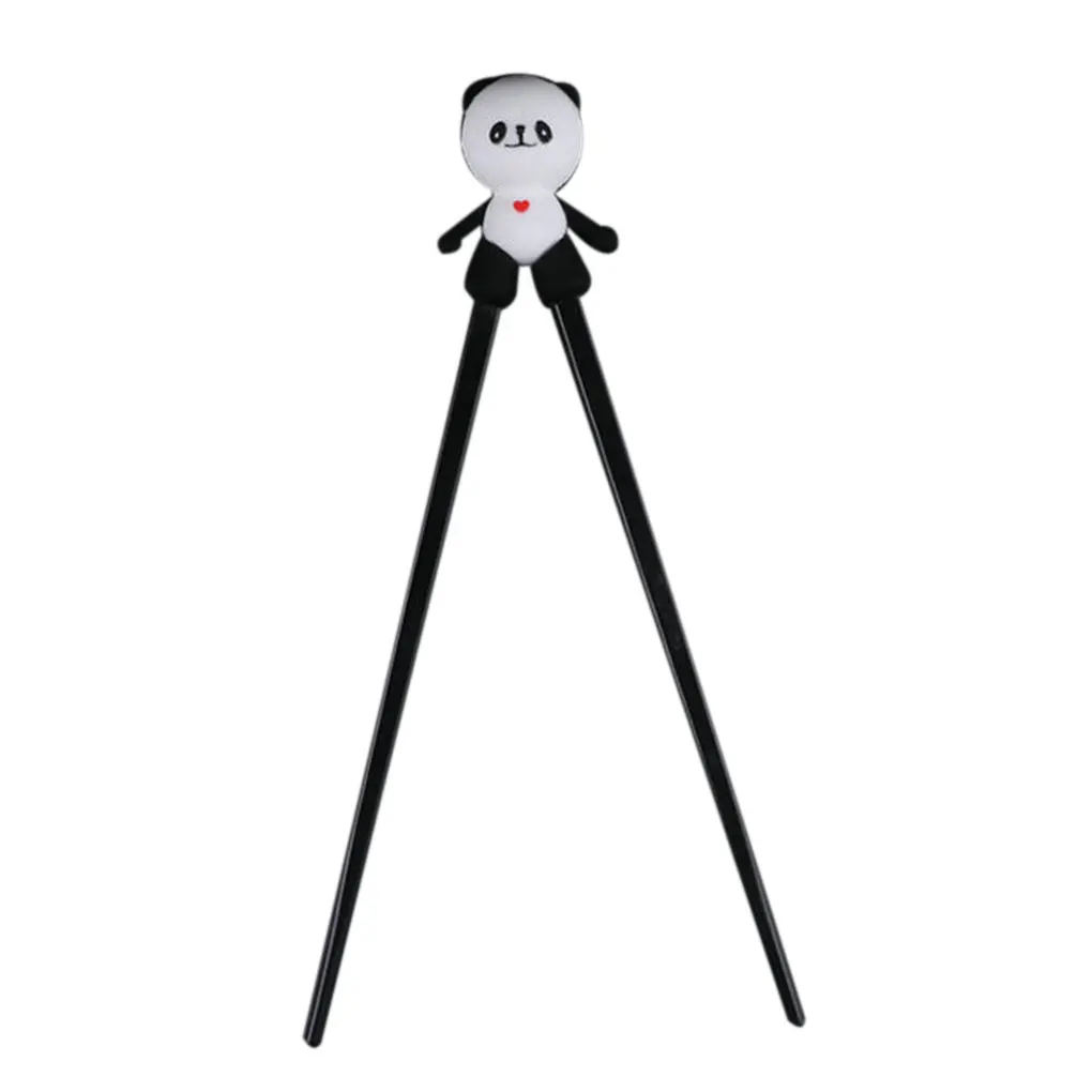 

Hot 1 Pair Multi Color Cartoon Panda Learning Training Chopsticks Kids Children Chopstick Learner