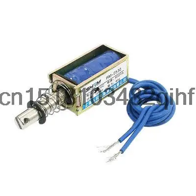 

DC24V 600mA 40g/10mm Pull Type Linear Motion Solenoid Electromagnet