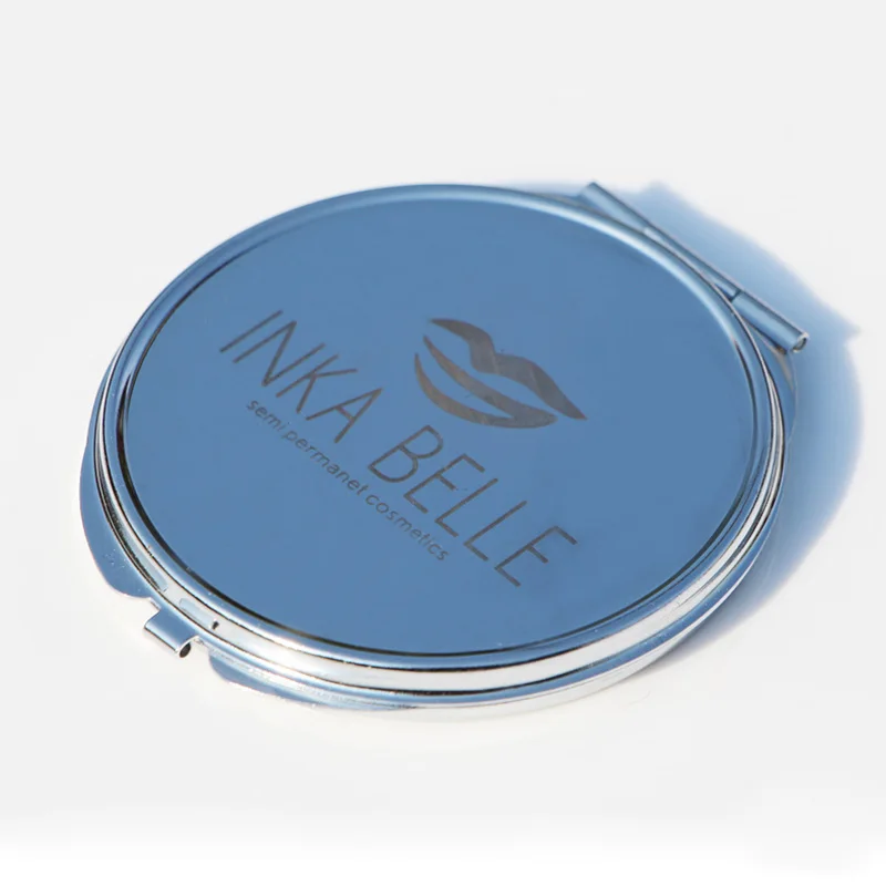 Персонализированные компактное зеркало пользовательские выгравированы