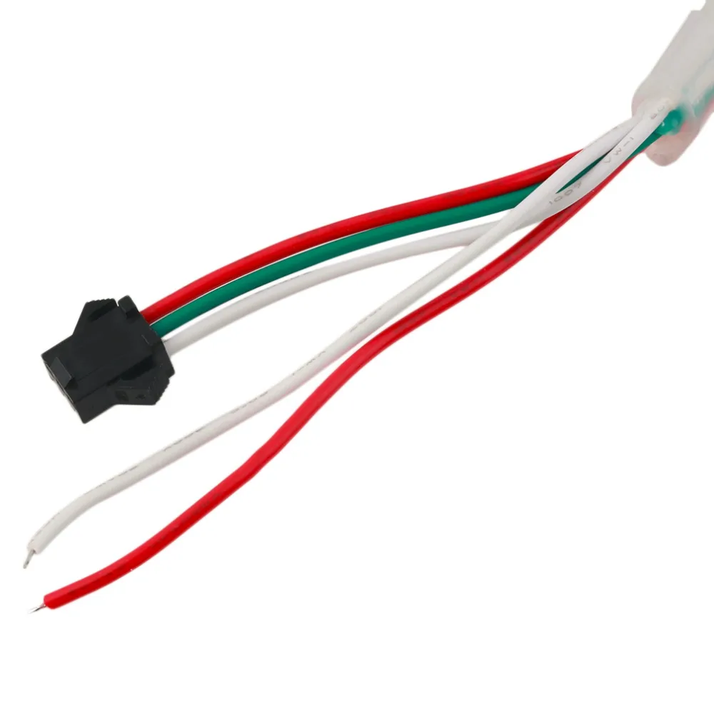 ICOCO 2017 WS2812B 5 М 5050 SMD цифровая 300 светодиодная полоса света адресуемого цвета DC5V