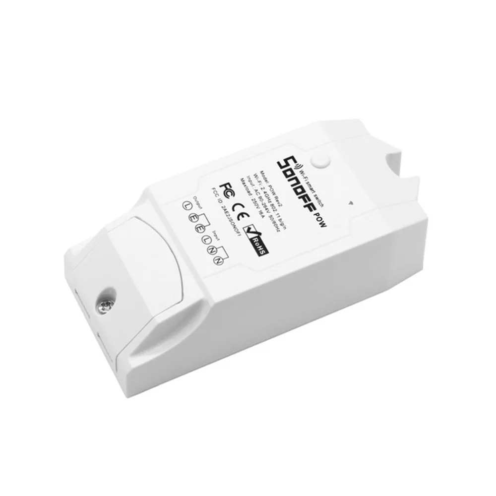 Itead Sonoff Pow R2 15A Wifi смарт переключатель монитор энергопотребление умный дом