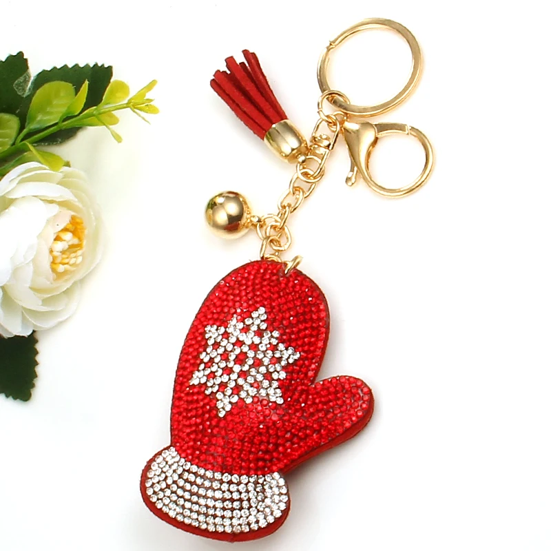 Модный Кристальный брелок для женщин ключей кольцо автомобиля llaveros Сумка с