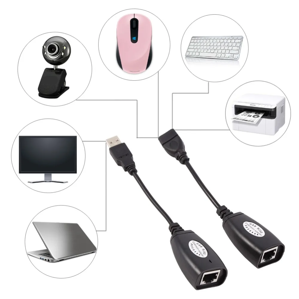 USB 2 0 к RJ45 Ethernet Удлинитель сетевой адаптер кабель проводной Lan для MacBook подходит