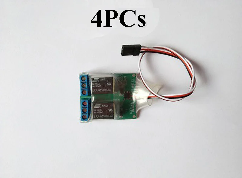 Переключатель RC K2 PWM реле 2-в-1 двойной электронный сигнал/светодиодный светильник/дыма/Камера/зуммер контроллер f FPV летательный аппарат