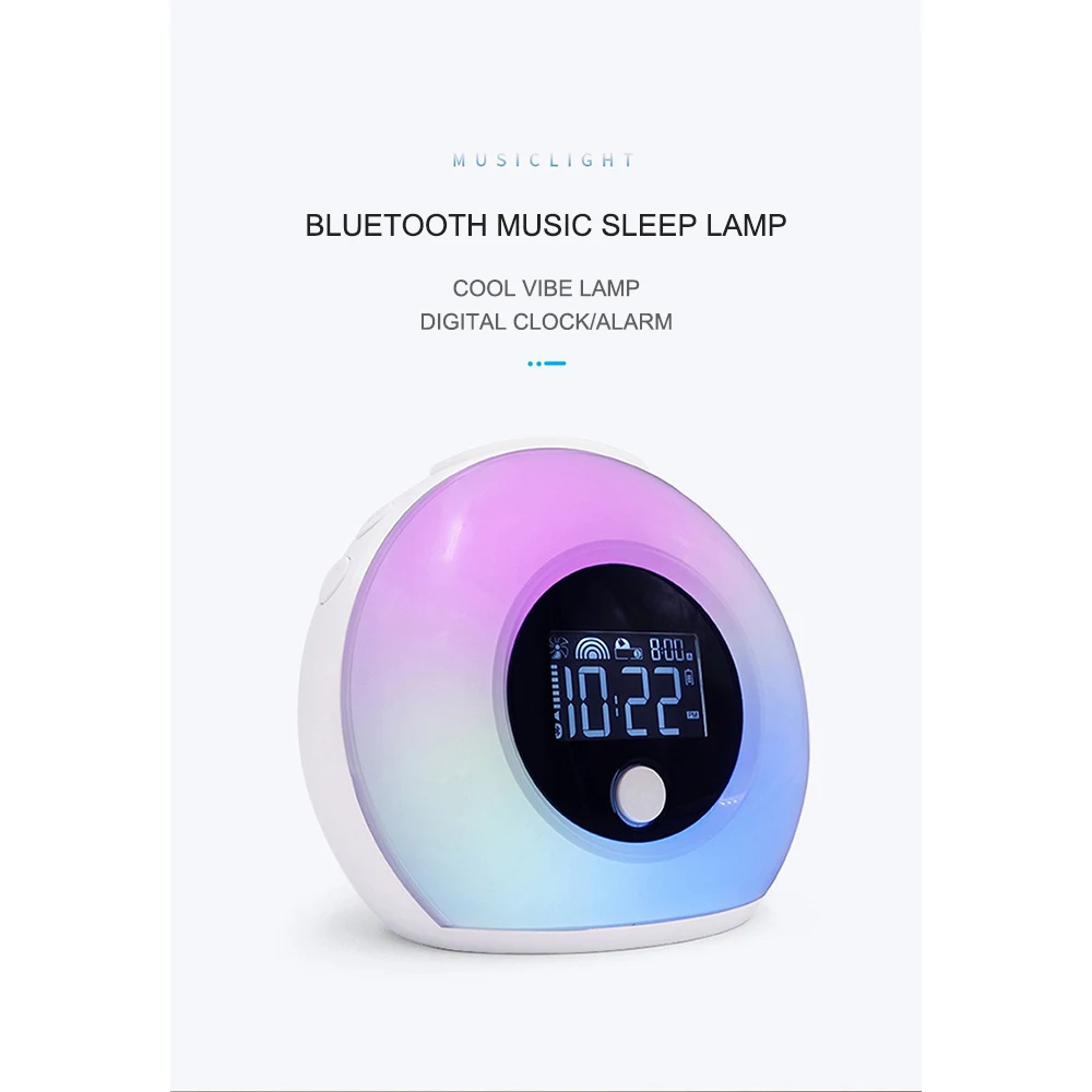 Портативный многофункциональный динамик с Bluetooth СВЕТОДИОДНЫЙ Красочный
