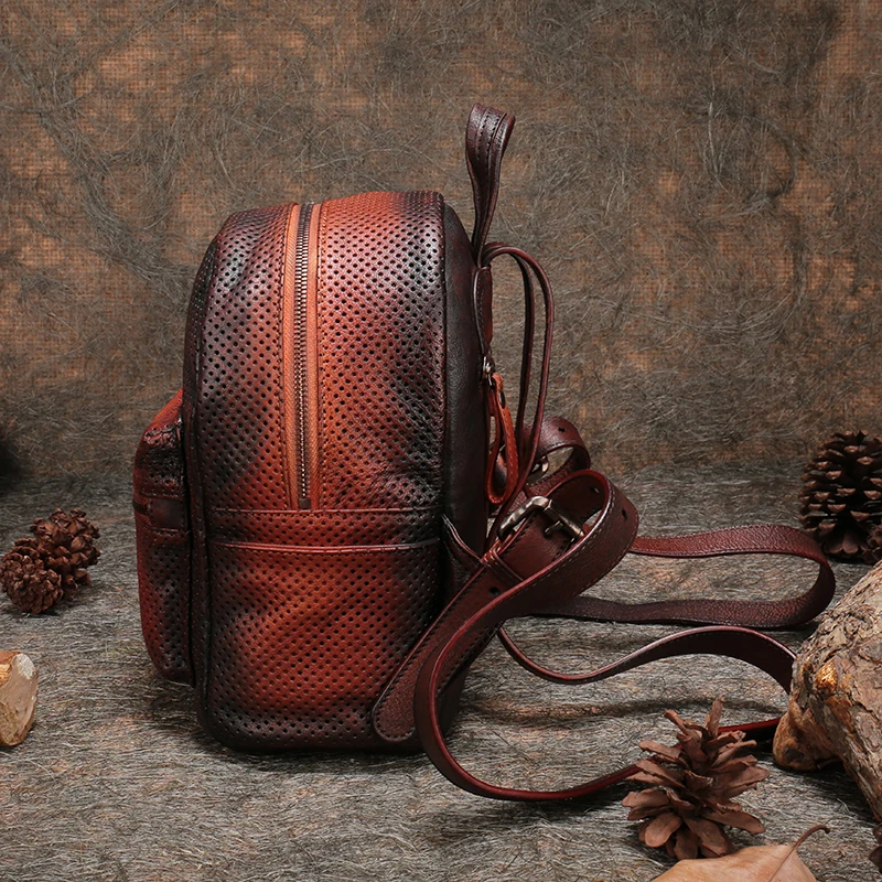 Многофункциональные школьные ранцы из 2019 воловьей кожи ручной работы рюкзак для
