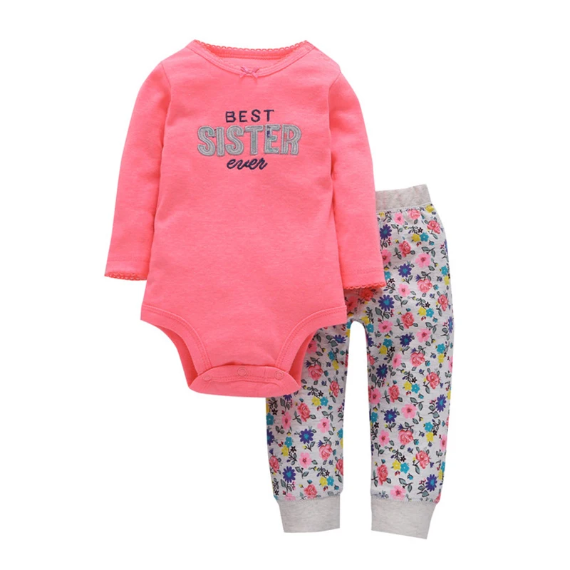 2019 Full Real Limited Long Sleeve Cotton Romperjumpsuits Newborns Infant Baby Girl Outfit Cartoon Mouse Children Clothing Set | Детская