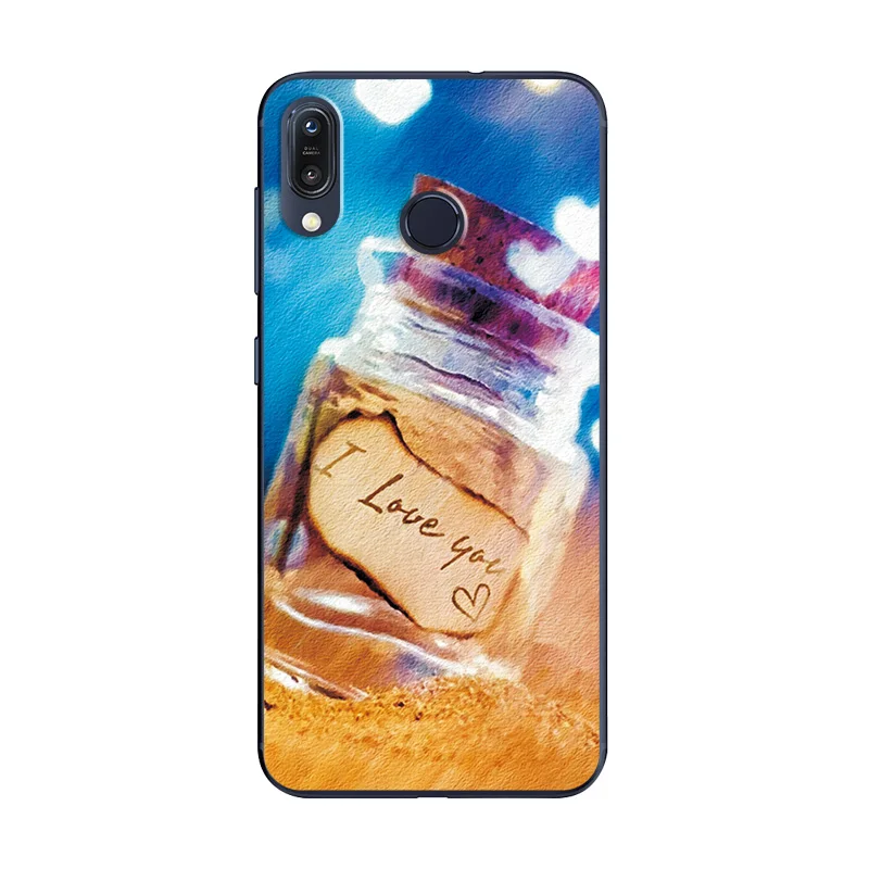 W81 Милый модный чехол для телефона Asus Zenfone ZB555KL, задняя крышка с изображением животных, сердечек для ZenfoneMax M1 ZB 555 KL, чехол-бампер - Цвет: W81
