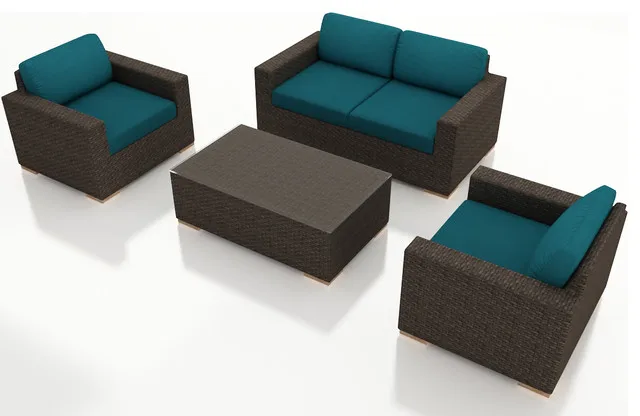 Плетеная мебель для гостиной 4 шт. | Мебель