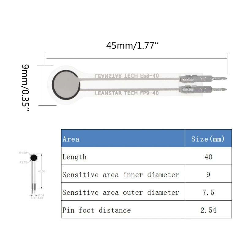 0 5 кг DF9 40 датчик давления 3 В точный силы тонкой пленки|pressure sensor|sensor sensorsensor pressure |