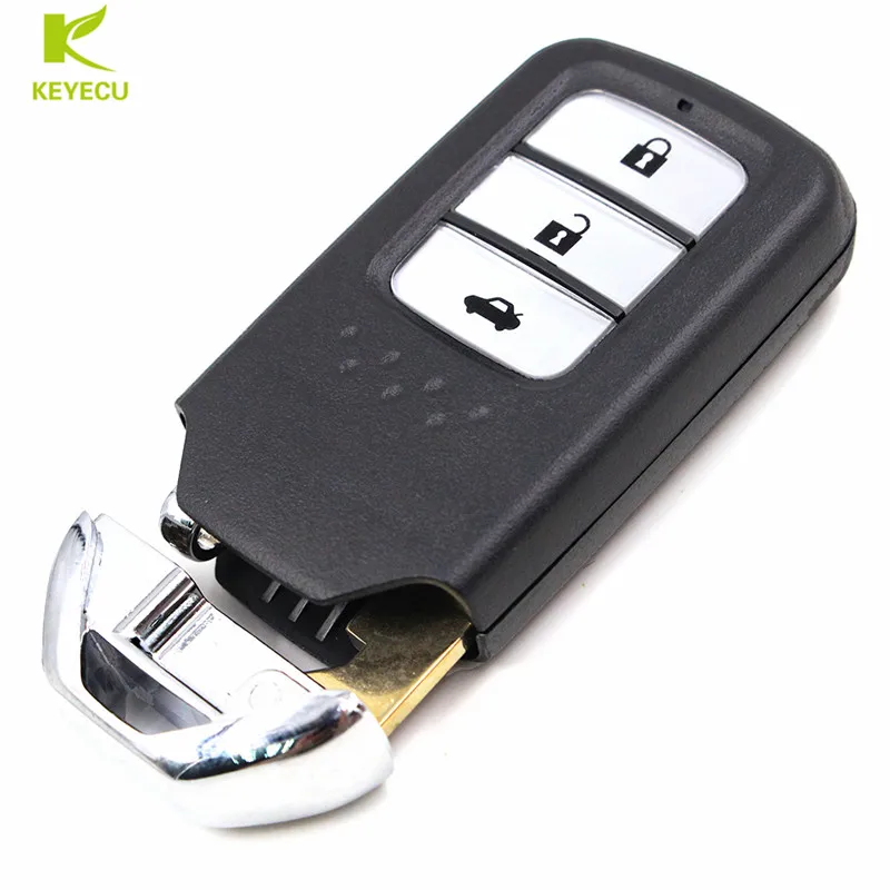 

KEYECU Replacement New Remote Key Fob 3 Button 313.8MHz for Honda Accord Crider FCC ID: KR5V1X