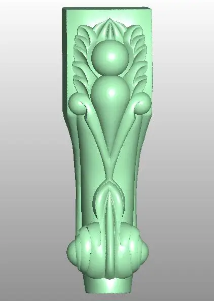 

3D model STL format file for cnc router engraving furniture sofa cabinet chair leg pattern Artcam 808