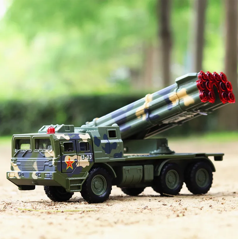 Военная модель с высокой симуляцией масштаб 1:32 металлическая пусковая установка