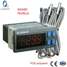 ZL-630A-R, RS485 Temperature Controller, digital Cold Storage Temperature Controller, Thermostat, with Modbus, Lilytech