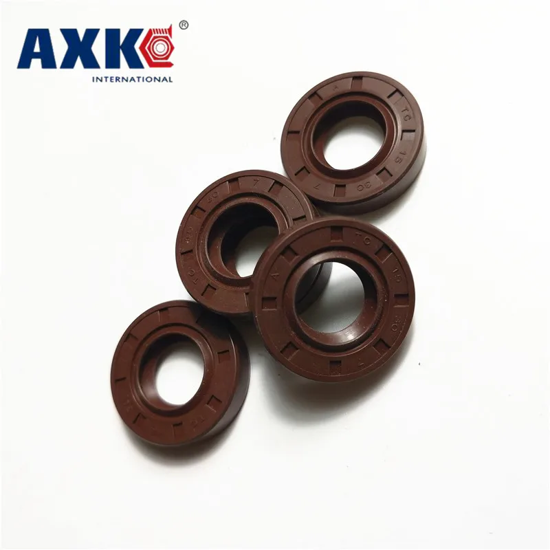 AXK 1 шт. 40x70x1 0/12 40x72x10 Коричневый Витон ФКМ Фтор резиновая пружина 2 губы TC прокладка