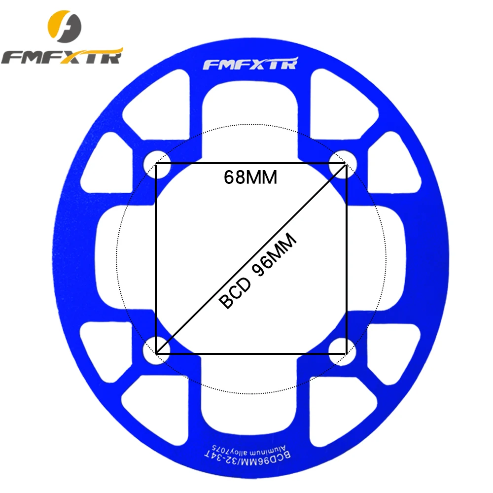FMFXTR 96BCD 32-38teeth рукоятка MTB щит крышка велосипедная Звездочка щит горный велосипед алюминиевая цепь Защитная петля