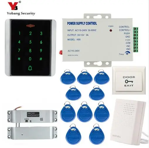 Yobang система контроля допуска к двери комплект RFID считыватель карт