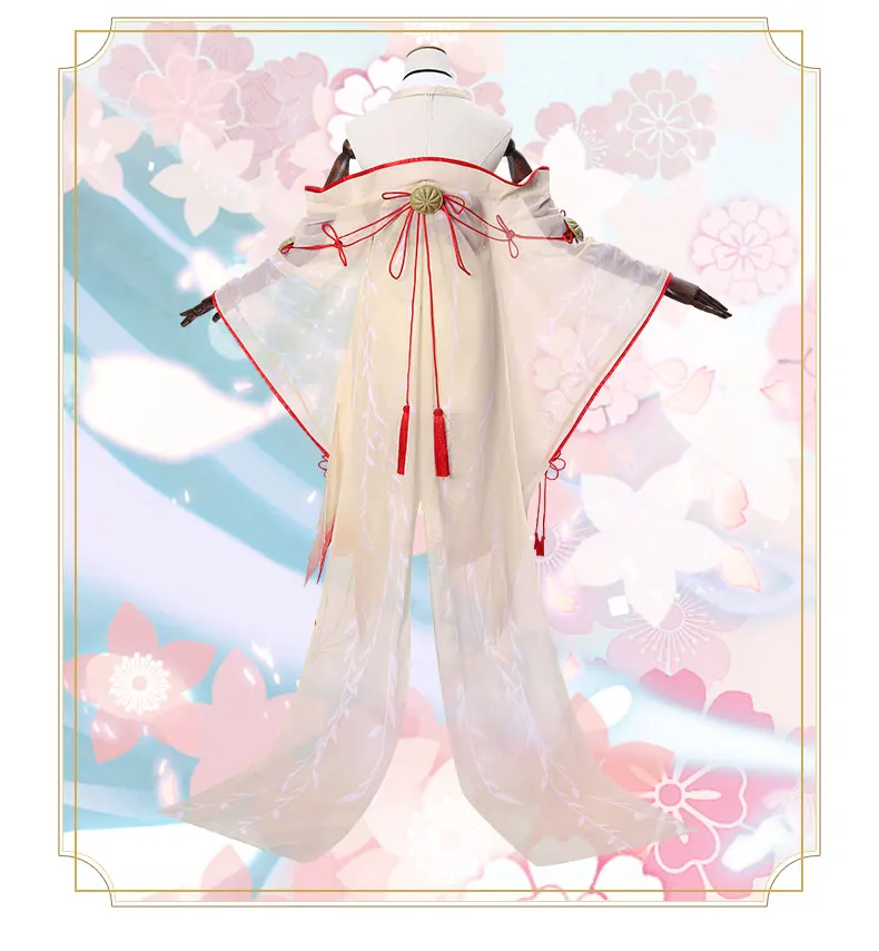 Игра Onmyoji SSR Shiranui Diver Ali Униформа платье косплей костюм Ролевые игры для унисекс Хэллоуин Новинка