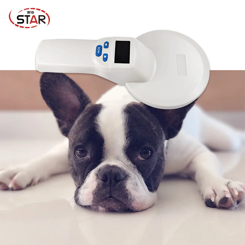 ISO FDX-B 134 2 кГц Pet RFID считыватель чипов OLED дисплей портативный сканер микрочипов