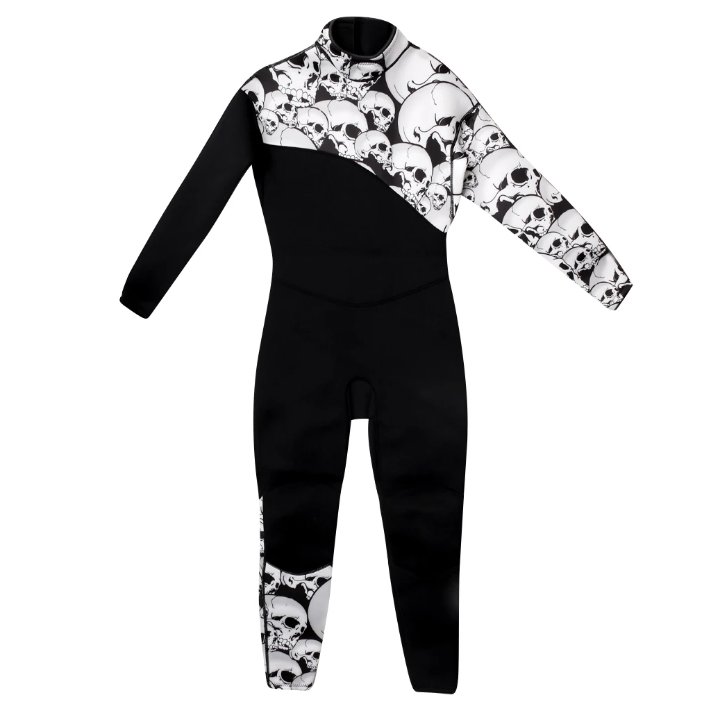 3mm Mens Wetsuit Full Body Long Sleeve for Scuba Diving Surfing Snorkeling Thick Warm Neoprene Black S/M/L/XL/XXL | Спорт и