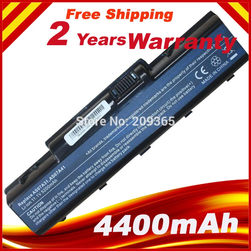 Аккумулятор для ноутбука Acer Aspire 4710 4720 5335Z 5338 5516 5517 5532 5536 5542 5542G 5734Z 5735 5735Z 5740G 7715Z 5737Z
