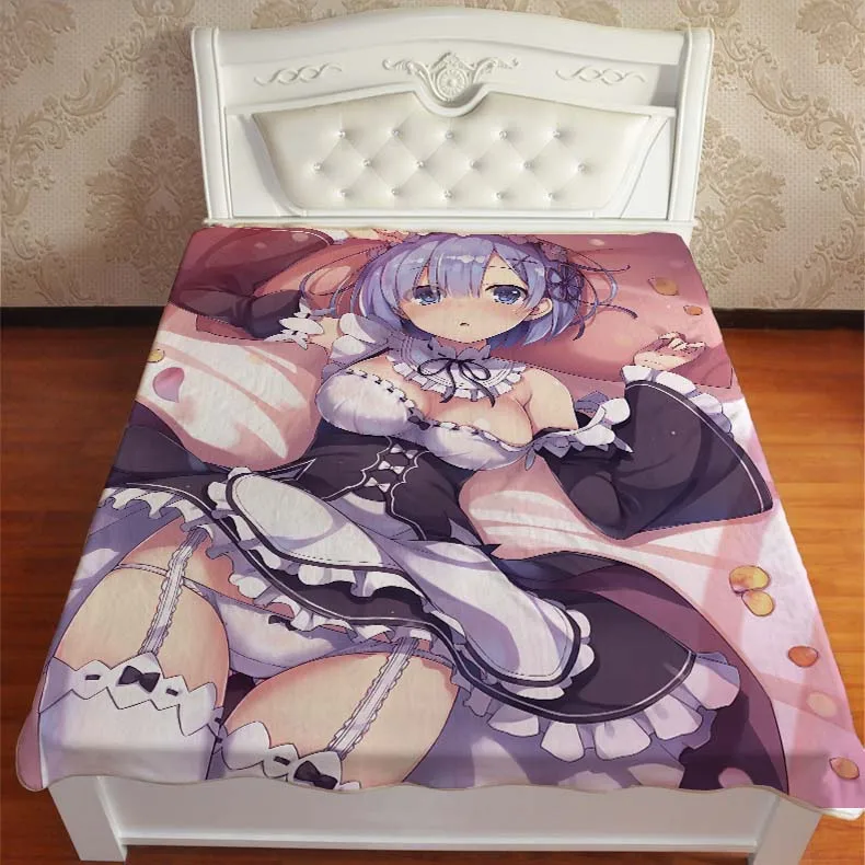 Аниме Манга Re Zero Kara Hajimeru Isekai Seikatsu плед одеяло 005|Одеяла| |