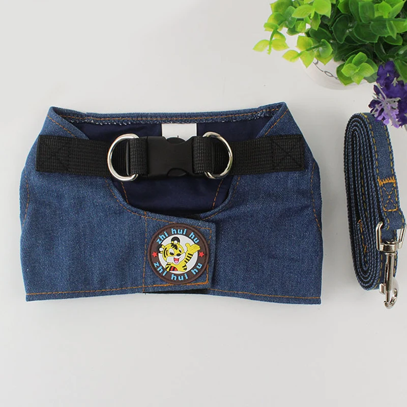 Поводки для собак из денима и звёзд|pet supplies|dog leashvest harness |
