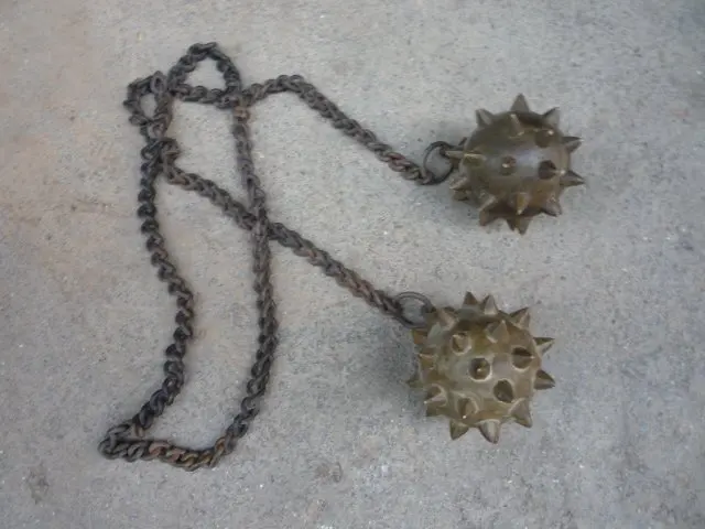 

Collectable Qing Dynasty's weapon, meteor hammer