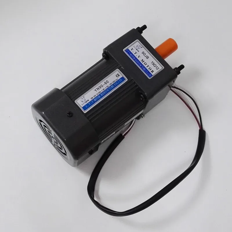 VTV Electric индукционный редукторный двигатель 60 Вт с редуктором YN90 60/ 90JB15G12 220 В|induction