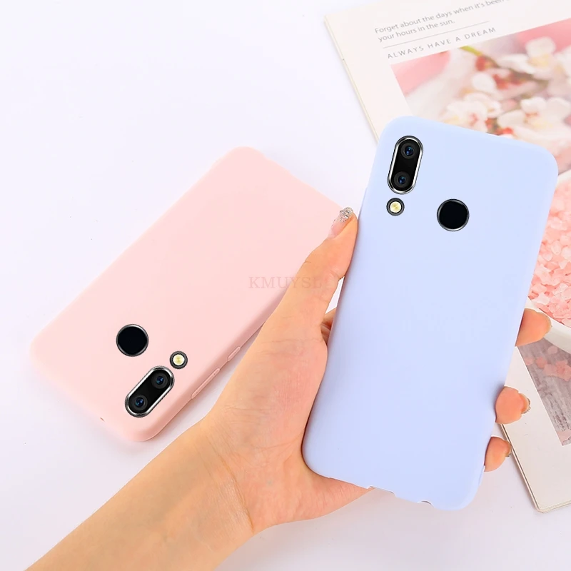 Чехол ярких цветов для Huawei P Smart Y9 Y6 Y7 Pro Prime 2019 P30 P20 Lite Mate 20 20X On Honor 8X 8C 10 7A 7C|Бамперы| |