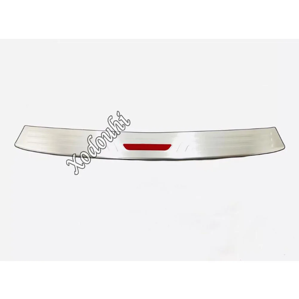 For Kia Sportage KX5 car sticker styling external rear bumper protection trunk trim cover stainless steel plate pedal