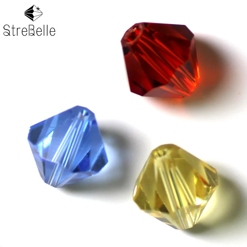 

200Pcs/Pack, AAA Grade Chinese Top Quality Clear Crystal 5MM Jewelry Accessories Crystal Bicone Bead 5301