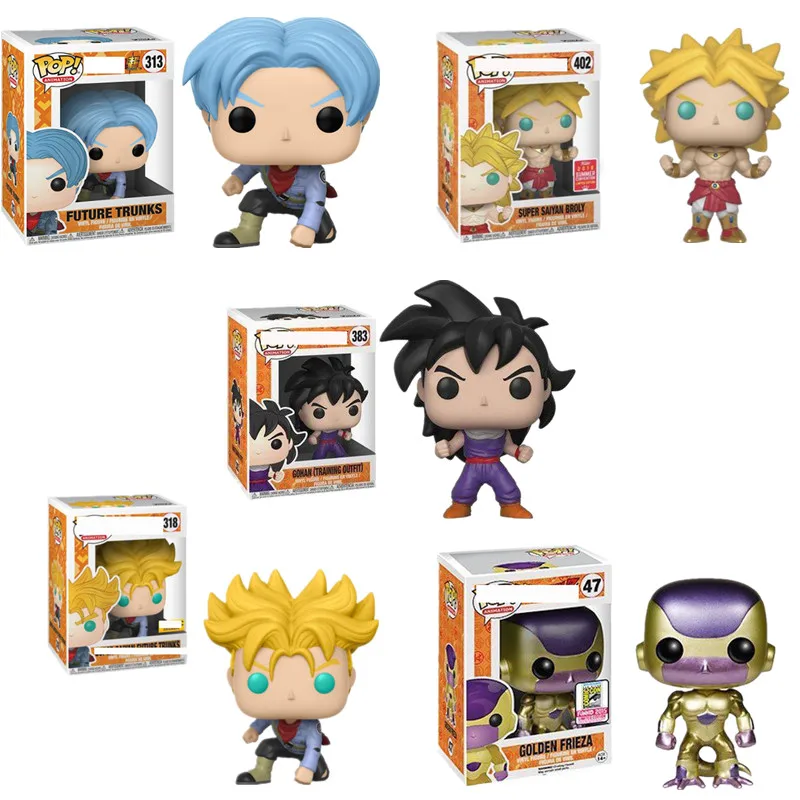 FUNKO POP Dragon Ball супер игрушка экшн анимация #313 Future Trunks #47 FRIEZA популярная коллекция