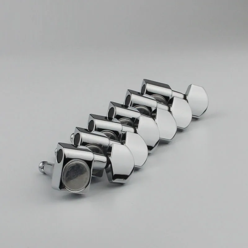 Тюнеры с головкой гитарного станка 6R без винтов M4010 Chrome|Детали и аксессуары для