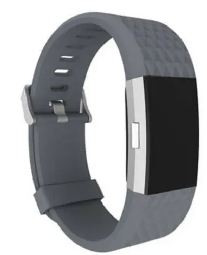 Сменные силиконовые наручные часы спортивный ремешок для Fitbit Charge 2