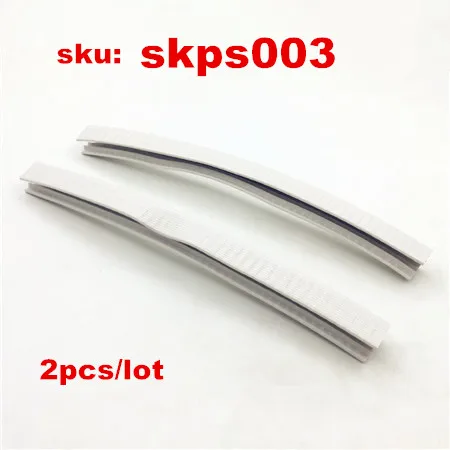 30cm white strip 2 шт. скейтборд предотвращения столкновений полоса Longboard 30 см Мульти-уход полоса Глава Палуба Анти Bump защиты скутер роликовые коньки быстро - Цвет: 30cm white strip