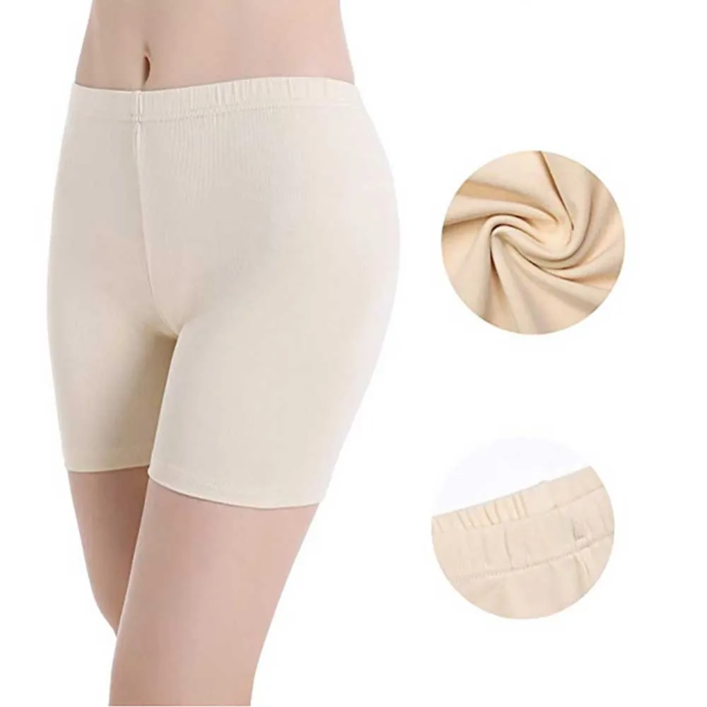 Seamless Underwear Pants Women Girls Soft Safety Short Pants Breathable Underwear Bottoming Quick Dry Shorts
